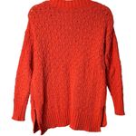 Seven7  Hibiscus Coral Textured Chenille Sweater NWT‎ Small #7M7800B Photo 4