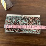 Patricia Nash  Cauchy Turquoise Tooled Leather Wallet Photo 11