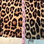 Good American  Button Front Leopard Midi Stretch Knit Dress Size XS Photo 9