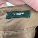 J.Crew  Brown Metallic Pocket Back Zip Pleated Front Casual Pencil Skirt Medium Photo 6