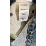 AGOLDE  NWT Womens Riley High Rise Straight Crop Distressed Jeans Size 28 Denim Photo 9