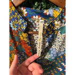 Uncle Frank  Floral Salad Boho Knee Length Flowy Dress Sz XS Photo 2