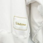 We11done Unisex Streetwear Graffiti Patch Graphic Crewneck Sweatshirt Size S White Photo 9