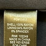 Skies Are Blue  navy tropical leaf print blazer Photo 5