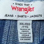 Wrangler Tunic Top Womens XXL Blue Plaid Long Sleeve Boho Country Western Casual Photo 3