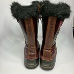 Sorel Joan of Ark Premium red leather boots size 8.5 Photo 8