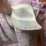 Lands' End  Pink and Purple Floral Bikini Top Photo 2