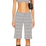 Jaded London Tailored Mini Shorts in Black & White 0 New Womens Cropped Photo 3