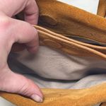 Rouje Le J Bag French Suede Leather Handbag in Brown Tan Photo 5