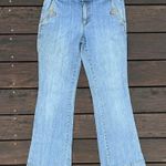 Old Navy Y2K Low Rise Bootcut Jeans Light Wash Bue Jeans w/ Buttons Photo 0