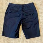 Brooks Brothers  Navy Blue Stretch Cotton Twill Bermuda Shorts Photo 3