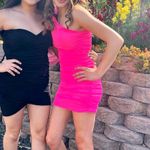 one sleeve mini dress Pink Size XS Photo 1