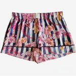 Victoria's Secret Victoria’s Secret Floral Striped Satin Sleep Pajama Shorts Photo 3
