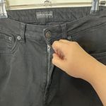 Scanlan Theodore Wide Leg Jeans Dark Wash Black Cropped High Rise Womens Size 30 Photo 9