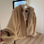 Lightweight Cropped Sherpa Jacket Size L Photo 3