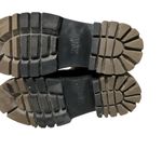 ZARA  7.5-8 US /38EU Womens Boots Low Heeled Lug Sole Ankle Army Green/Black Photo 6