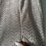 Morgan & Co. Shimmering Tan Backless Dress Size 7/8 Gold Photo 6