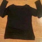THML  gold sequin pullover black sweater size Medium Exc Con Photo 6