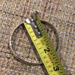 Sterling Silver  Spring Closure Locking Clasp Closure Bangle Bracelet Photo 11