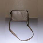 Liz Claiborne Vintage Iconic Signature Geometric Logo Purse 2 tone beige. Photo 3
