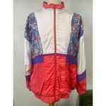 American Vintage Vintage Women’s 80s 90s Windbreaker Jacket Hipster Small Photo 2