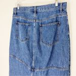 Madewell  Denim Mid Rise Maxi Skirt in Pineland Wash Size 33 Photo 5