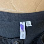 & Other Stories & Other Stories Black Terry Cloth Shirt Dress Photo 6