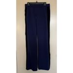 Theory Side-Snap Track Pants in Navy Blue Size Medium Photo 5