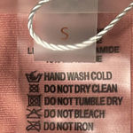 PilyQ  Lotus Smocked Tab Low Rise Hipster Bikini Bottom ONLY Sz S Swimsuit NWT Photo 9