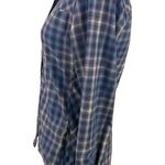 Club Ride Women's Blue Plaid Liv'n Flannel Snap Front Shirt Size XS Photo 2