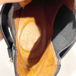 Madewell  Size 7‎ Lonny Leather Black Heeled Chelsea Ankle Boots Booties Photo 4