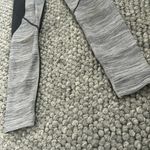 Lululemon Duo Grey Toned Mesh Full Length Workout Leggings Size 6 Photo 2