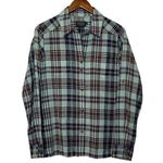 Pendleton  Plaid Button-Up Shirt Women’s Size Medium Cotton Double Pocket Casual Photo 0