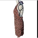 Kiss the Sky Kiss The Sky Rose Print Halter Dress Ruched Bodycon Mini Size Large Photo 5