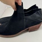 Sam Edelman Black Suede Leather Ankle Boots Womens 10 Fall Booties Western Photo 9