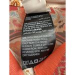 Chico's Travelers Shirt Jacket Womens XL 3 Light Papaya Coral Printed Mesh Photo 6