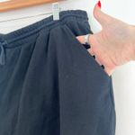 Old Navy NEW  Black Terry Cloth Shorts 2X Casual Pull On Lounge Shorts 3" inseam Photo 3