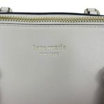 Kate Spade Spade Icon Small Barrel Leather Bag Milk Glass Cream Photo 8