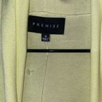 Premise New NWT  Citrine Green Open Front Cardigan Sweater Women's Size Medium Photo 4