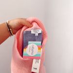 Crown & Ivy NWT  Cabana Striped Mock Neck Tunic Sweater Photo 1