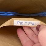 Unique Vintage Sky Blue Woven Crossbody Bag Photo 10