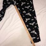 Harry Potter Wizarding World Pajama Pants Size L Hedwig Owl Black Velour Womens Photo 5