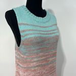 525 America New  Ombré Knit Tank Dress Size Medium Women’s Striped Rainbow Photo 3