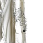 I.N.C. International Concepts Scrunch Pants Size 14 Embellished Butterfly White Photo 7