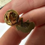 Unsigned Precious Moments Child Angel With Halo Gold Tone Lapel Tack Pin Photo 3