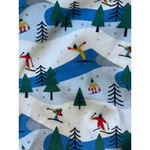 Hanna Andersson Unisex Ski Print Adult Long John Pajama Set Size XL X Photo 3