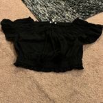 Moon River  small black crop top Photo 1