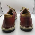 Pikolinos  red Oxford leather shoes made in Spain women’s size 39 US 8.5 vintage Photo 4