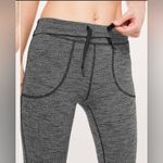 Lululemon Skinny Will Pant Variegated Knit Black Heathered Black 4 Photo 7
