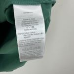 Madewell  Cotton Perfect Crewneck Tee Shirt Basics Green Womens XXS NWT Photo 5